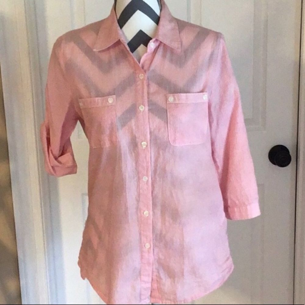 Twenty One Medium Pink & White ShirtG76